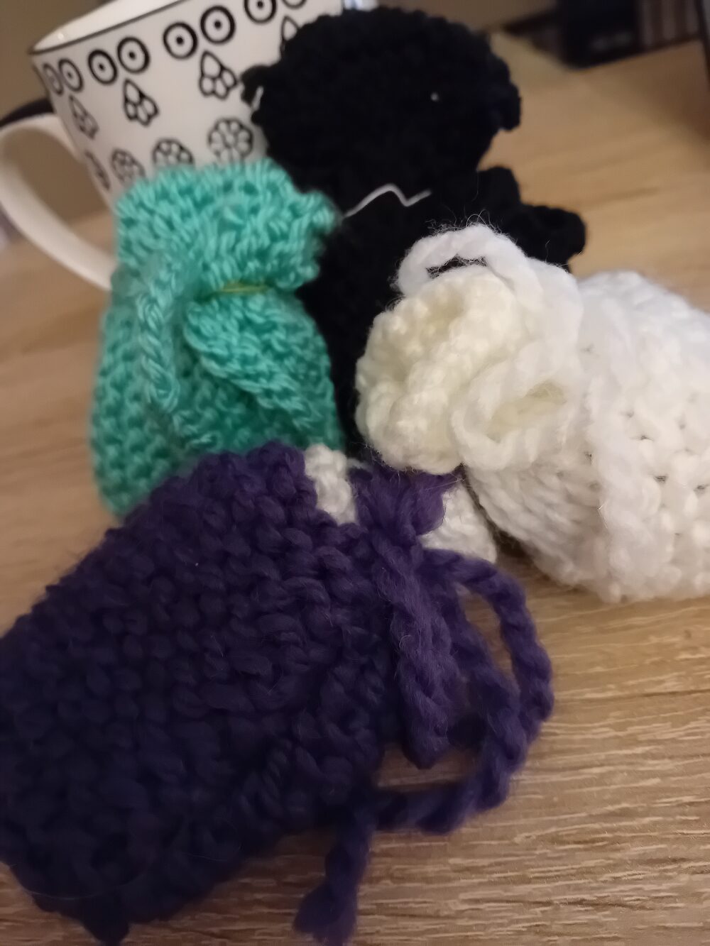 bourses à la lavande créées et vendues dans la boutique Plumes d'Anges à Luxeuil-les-Bains