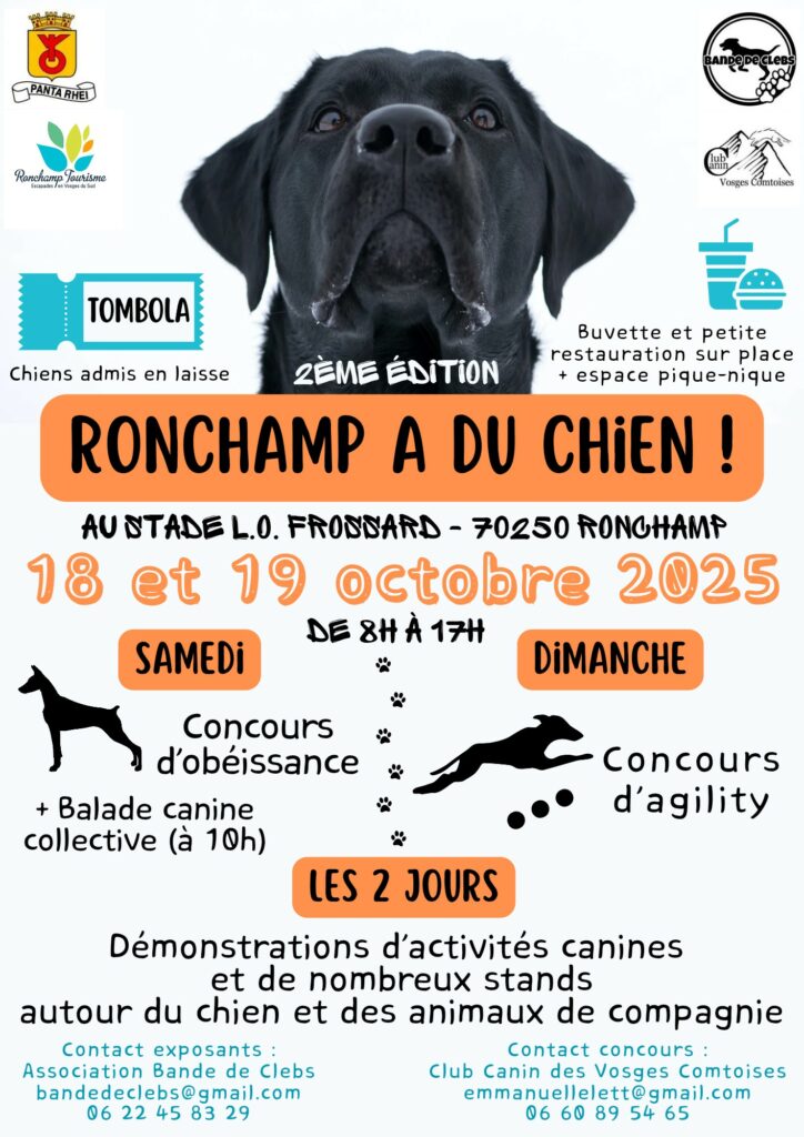 Plumes d'Anges participe à Ronchamp a du chien 2025-haute saône