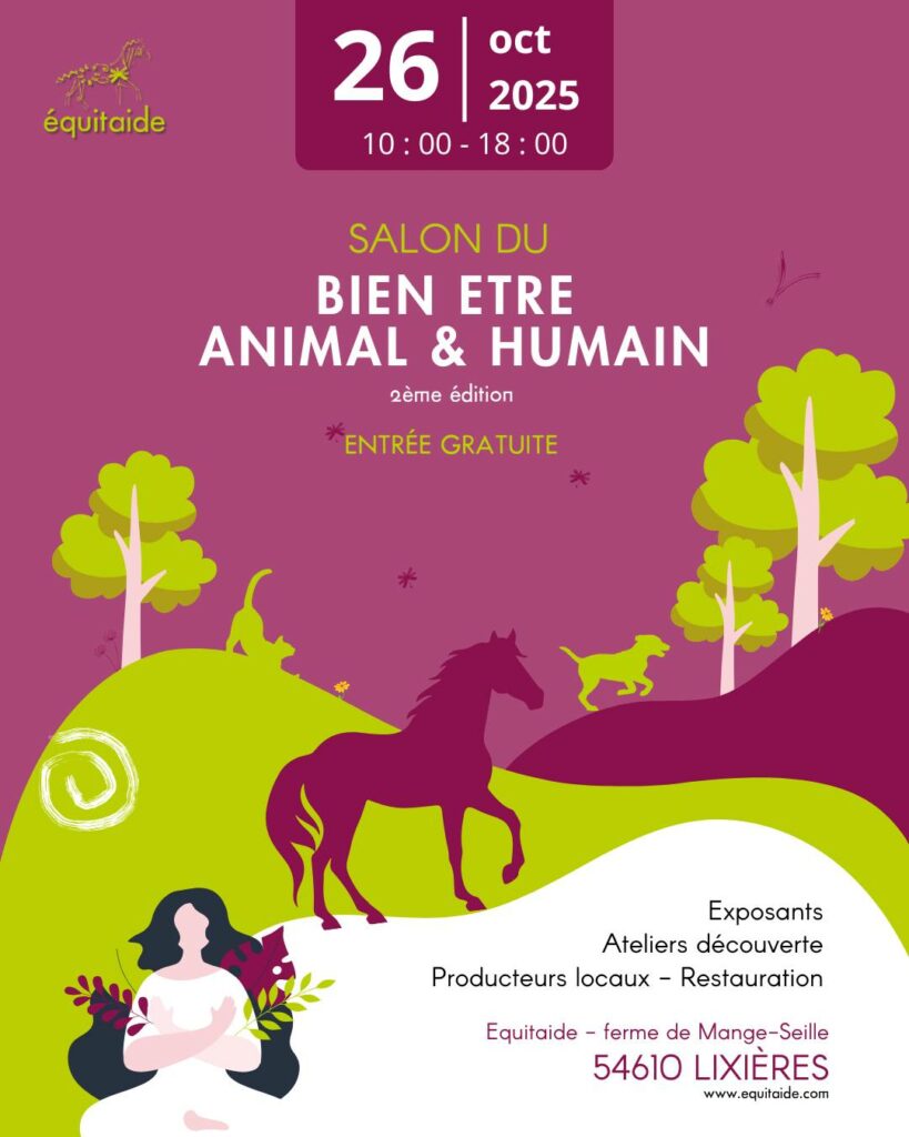 Salon du bien être animal équitaide.plumes d'anges